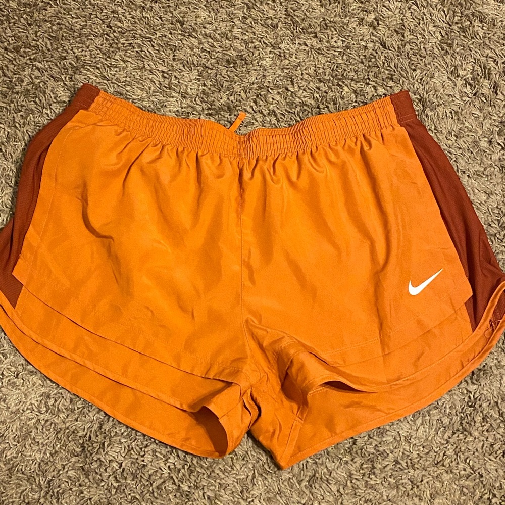 Nike athletic shorts - burnt orange